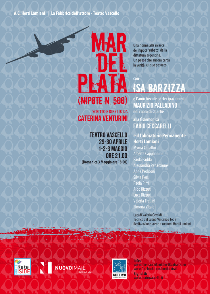 Mar del Plata – Teatro Vascello 29 aprile – 3 maggio