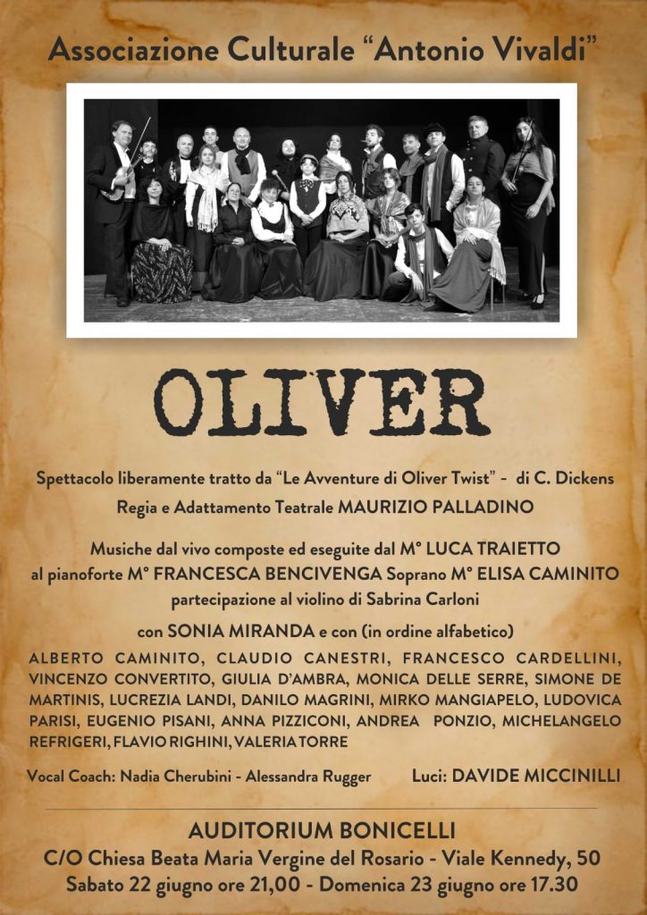 Oliver – regia di Maurizio Palladino
